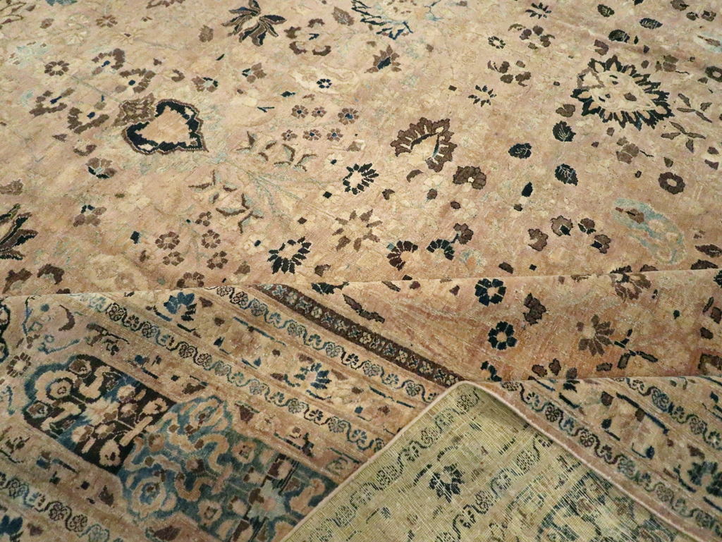 Antique Persian Mashad Carpet, No.15760 - Gss