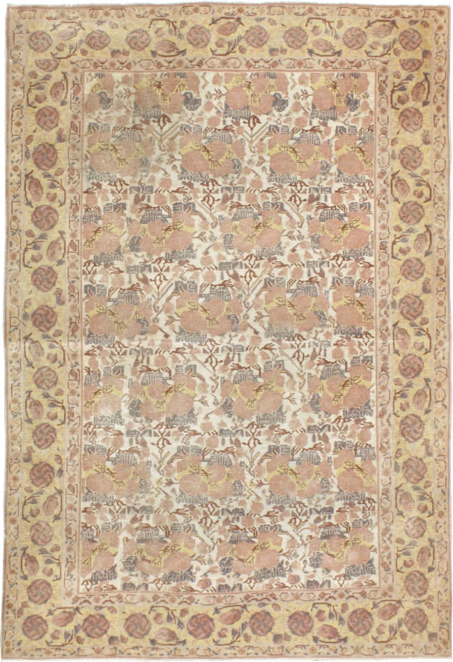 Antique Indian Lahore Rug, No.15761 - Gss