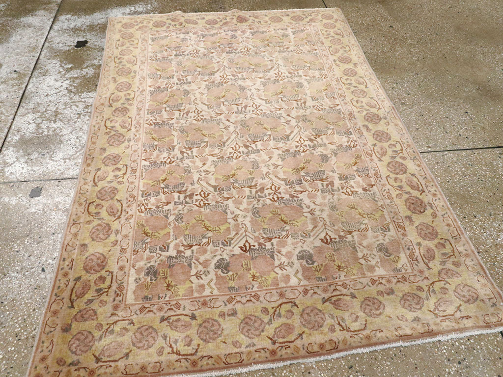 Antique Indian Lahore Rug, No.15761 - Gss