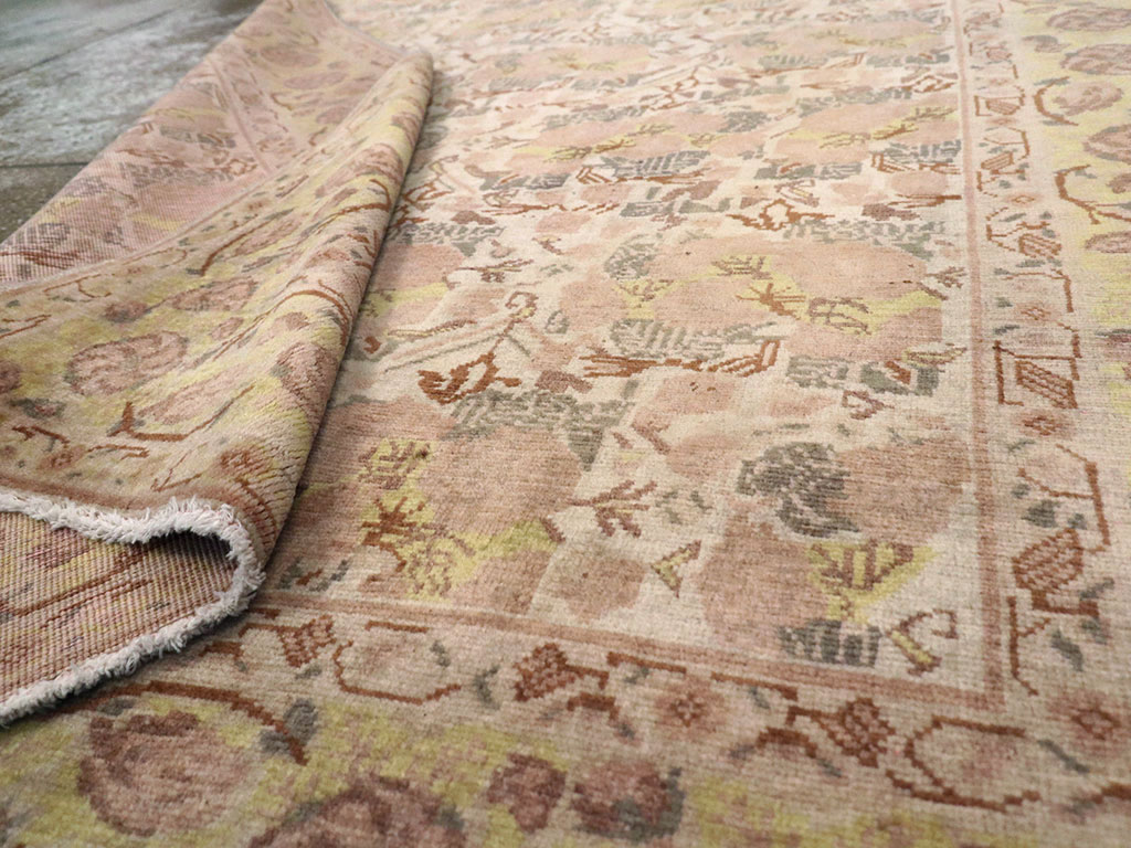 Antique Indian Lahore Rug, No.15761 - Gss