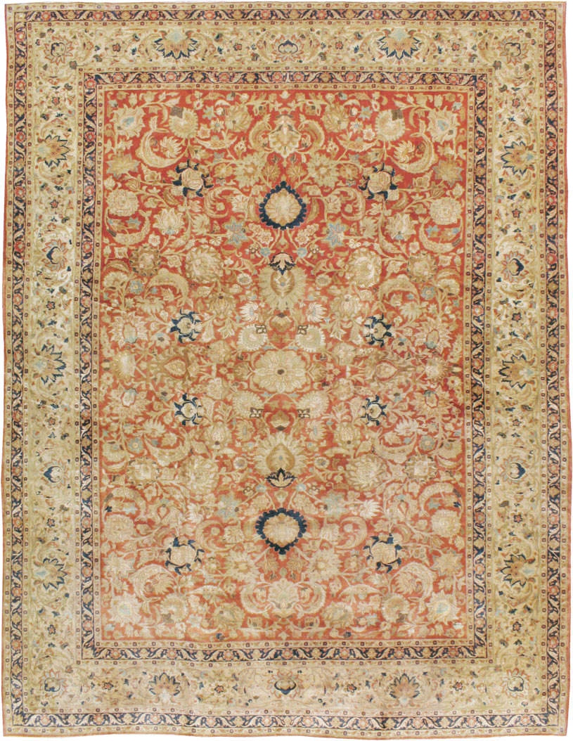 Antique Persian Tabriz Carpet, No.15763 - Gss