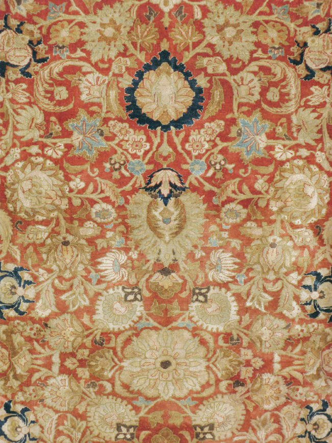 Antique Persian Tabriz Carpet, No.15763 - Gss