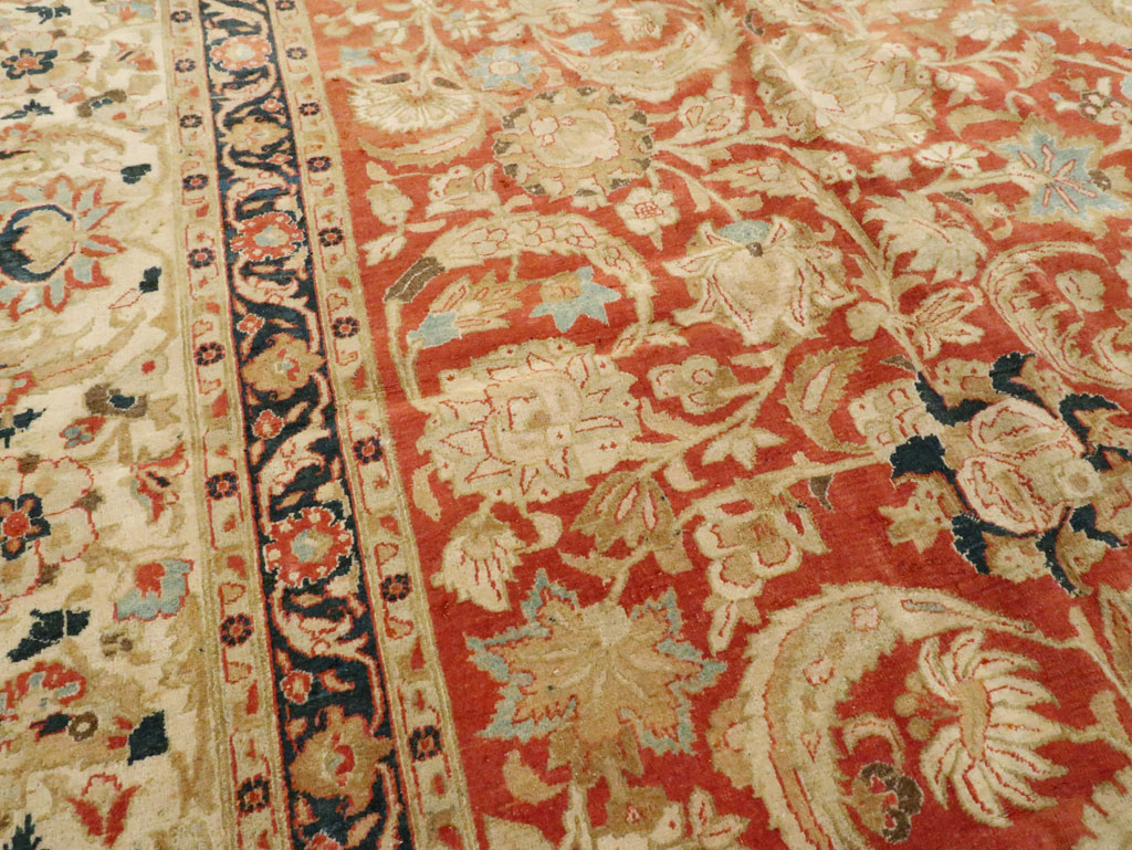 Antique Persian Tabriz Carpet, No.15763 - Gss