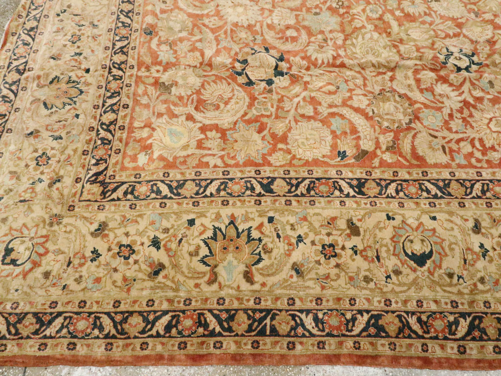 Antique Persian Tabriz Carpet, No.15763 - Gss