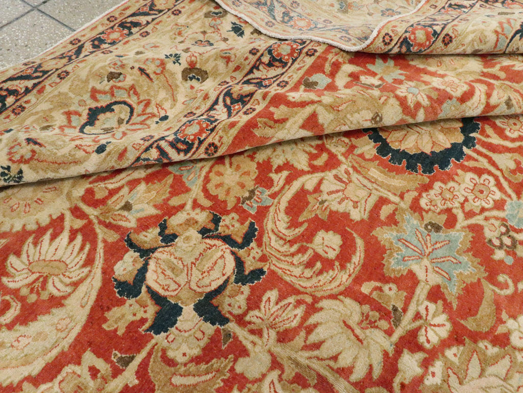 Antique Persian Tabriz Carpet, No.15763 - Gss