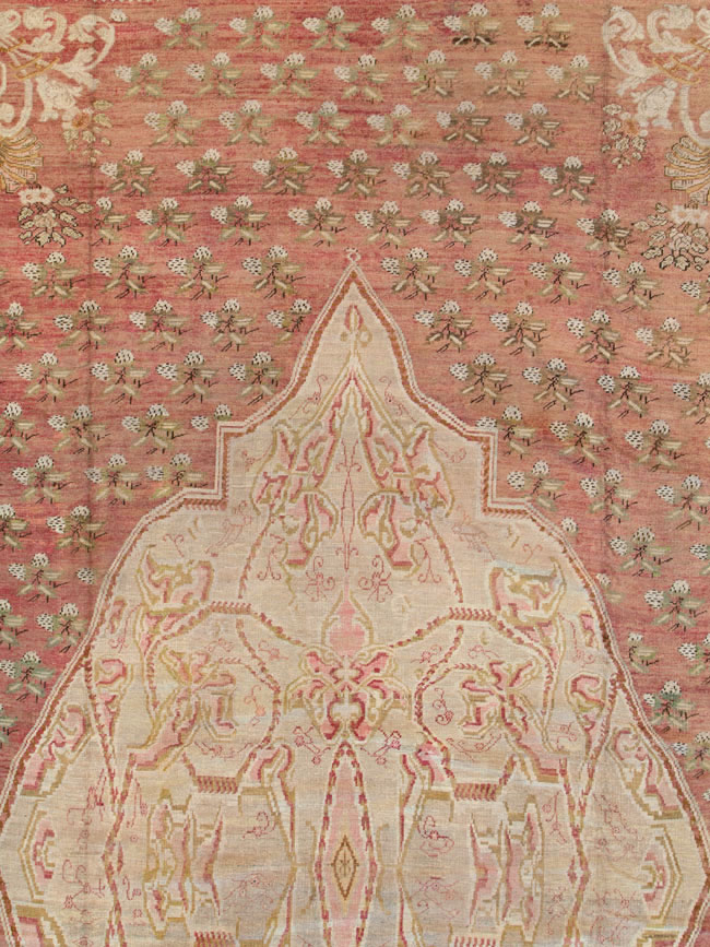 Antique Turkish Ghiordes Carpet, No.15787 - Gss