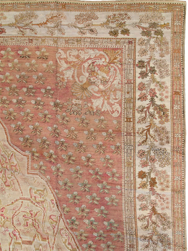 Antique Turkish Ghiordes Carpet, No.15787 - Gss