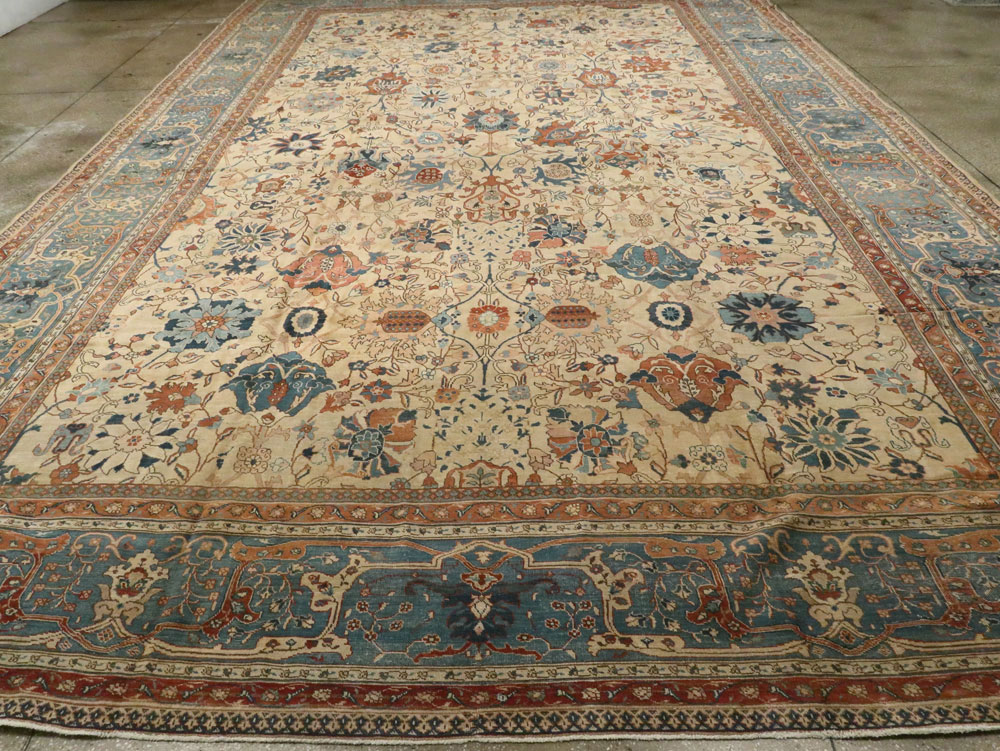 Antique Persian Tabriz Carpet, No.15789 - Gss