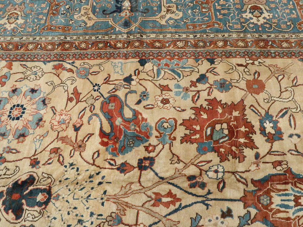 Antique Persian Tabriz Carpet, No.15789 - Gss