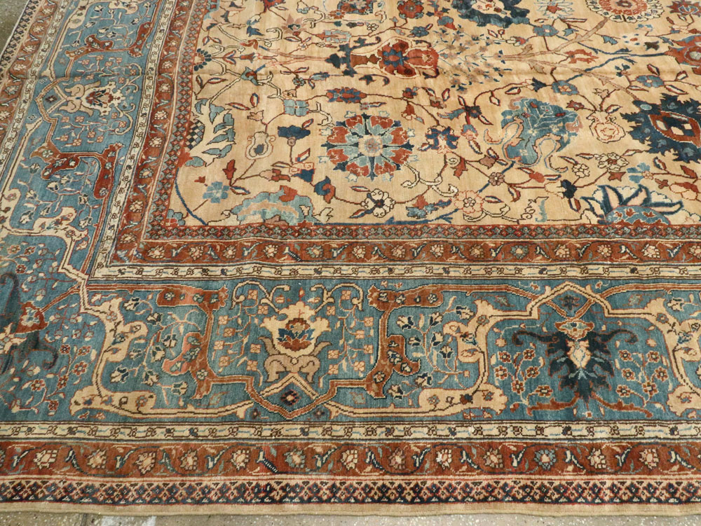 Antique Persian Tabriz Carpet, No.15789 - Gss