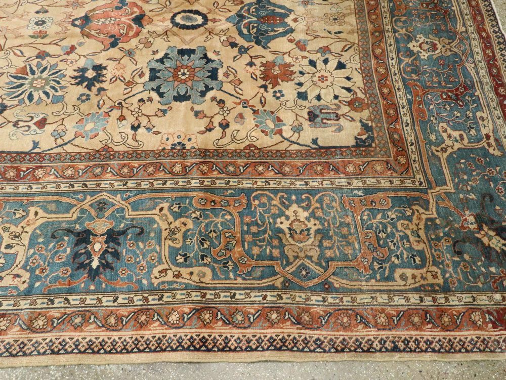 Antique Persian Tabriz Carpet, No.15789 - Gss