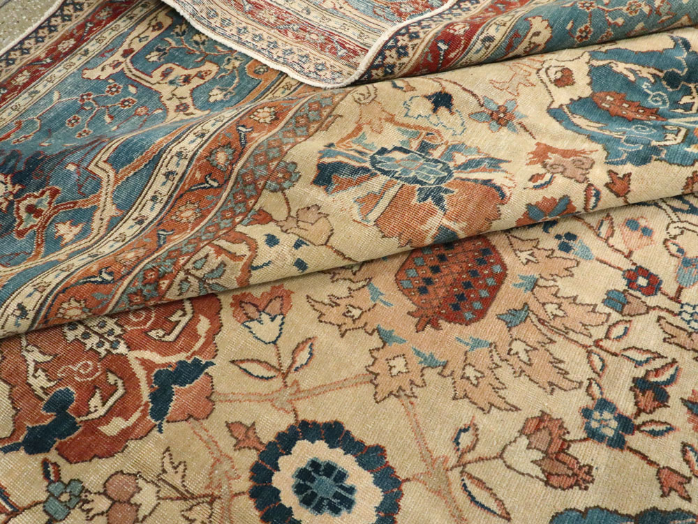 Antique Persian Tabriz Carpet, No.15789 - Gss