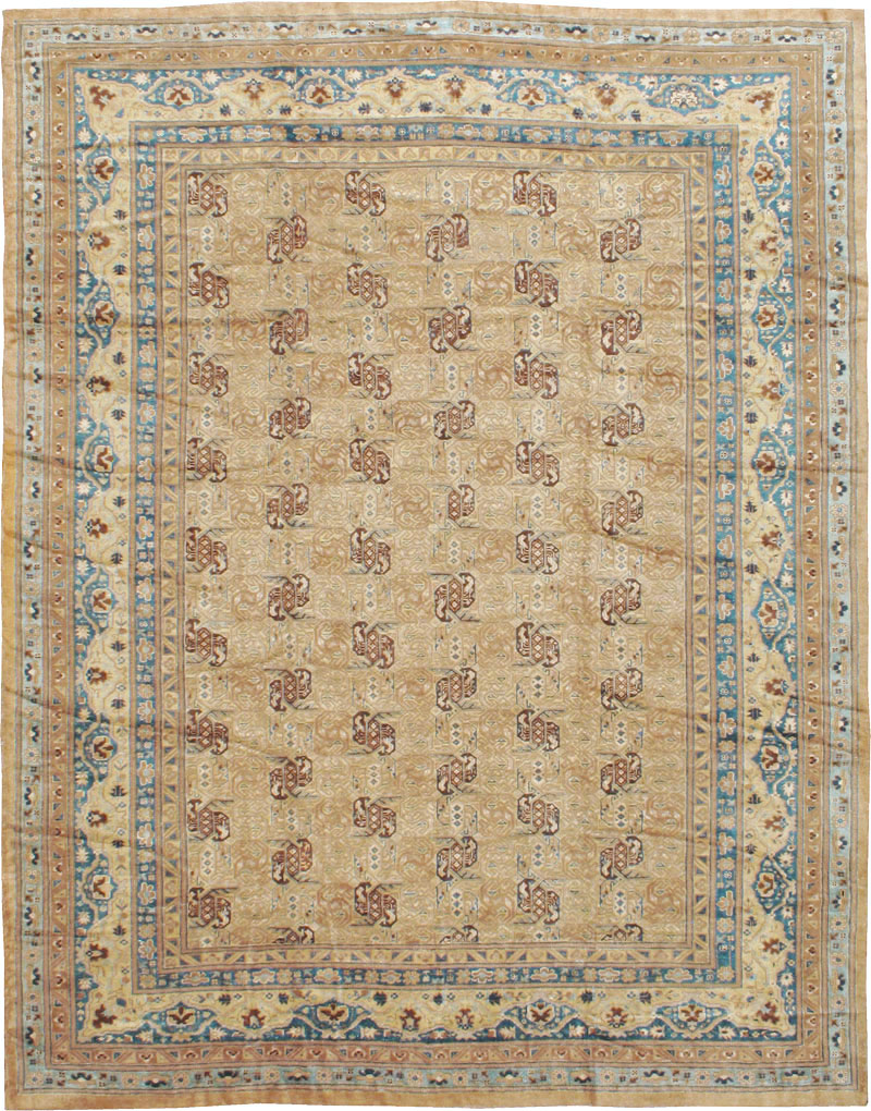 Antique East Turkestan Samarkand Carpet, No.15800 - Gss
