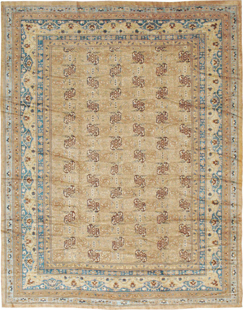 Antique East Turkestan Samarkand Carpet, No.15800 - Gss