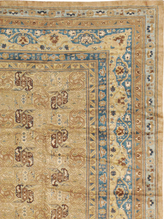Antique East Turkestan Samarkand Carpet, No.15800 - Gss
