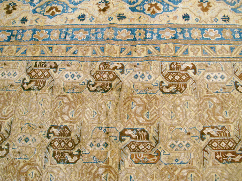 Antique East Turkestan Samarkand Carpet, No.15800 - Gss