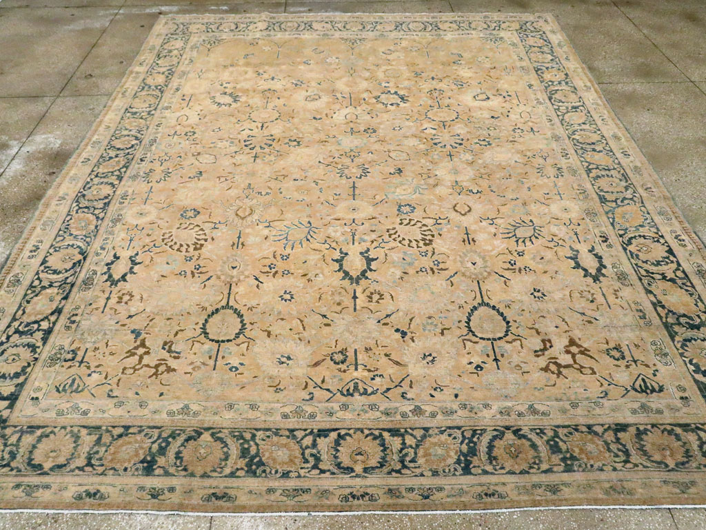 Antique Persian Tabriz Carpet, No.15810 - Gss
