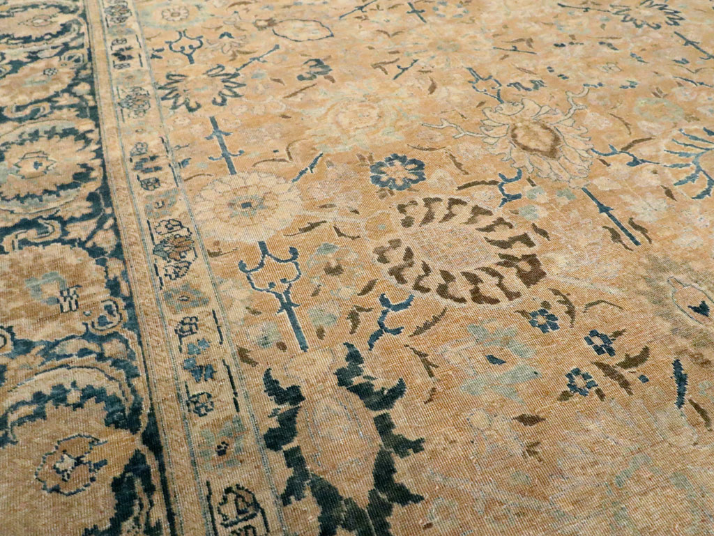 Antique Persian Tabriz Carpet, No.15810 - Gss