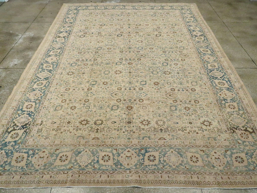 Antique Persian Tabriz Carpet, No.15811 - Gss