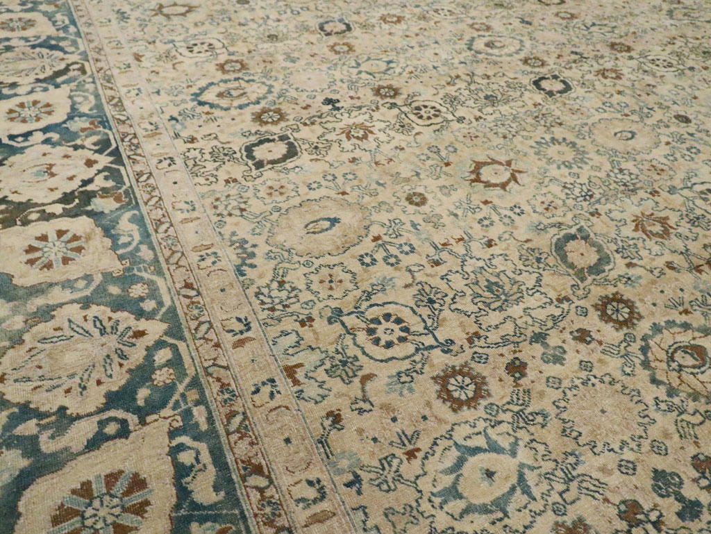 Antique Persian Tabriz Carpet, No.15811 - Gss