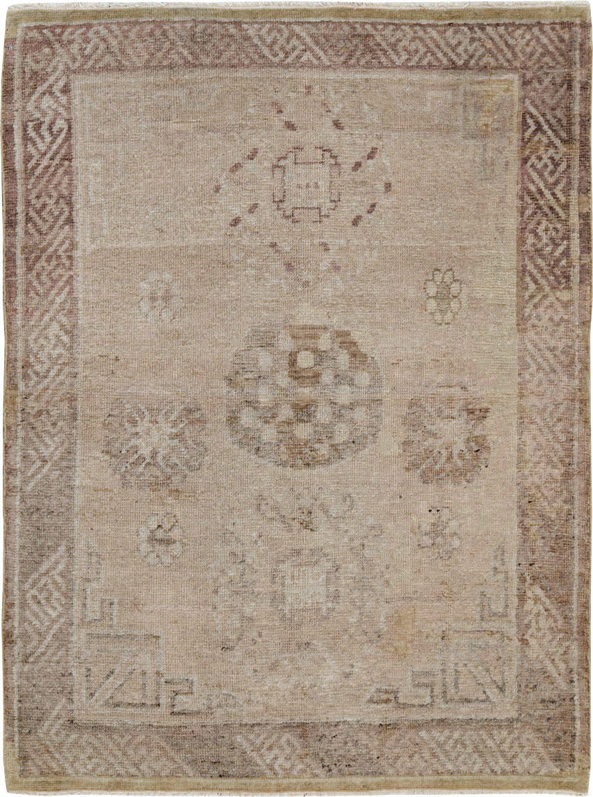Antique East Turkestan Khotan Rug, No.15826 - Gss
