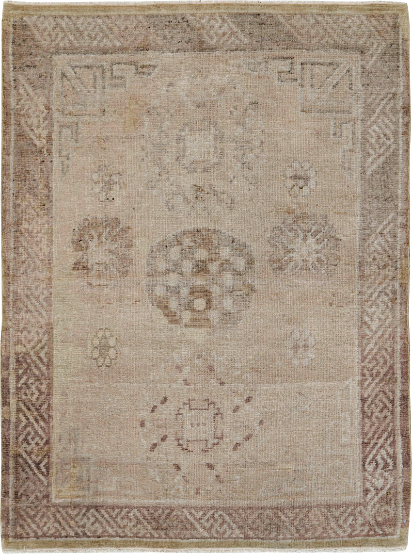Antique East Turkestan Khotan Rug, No.15826 - Gss