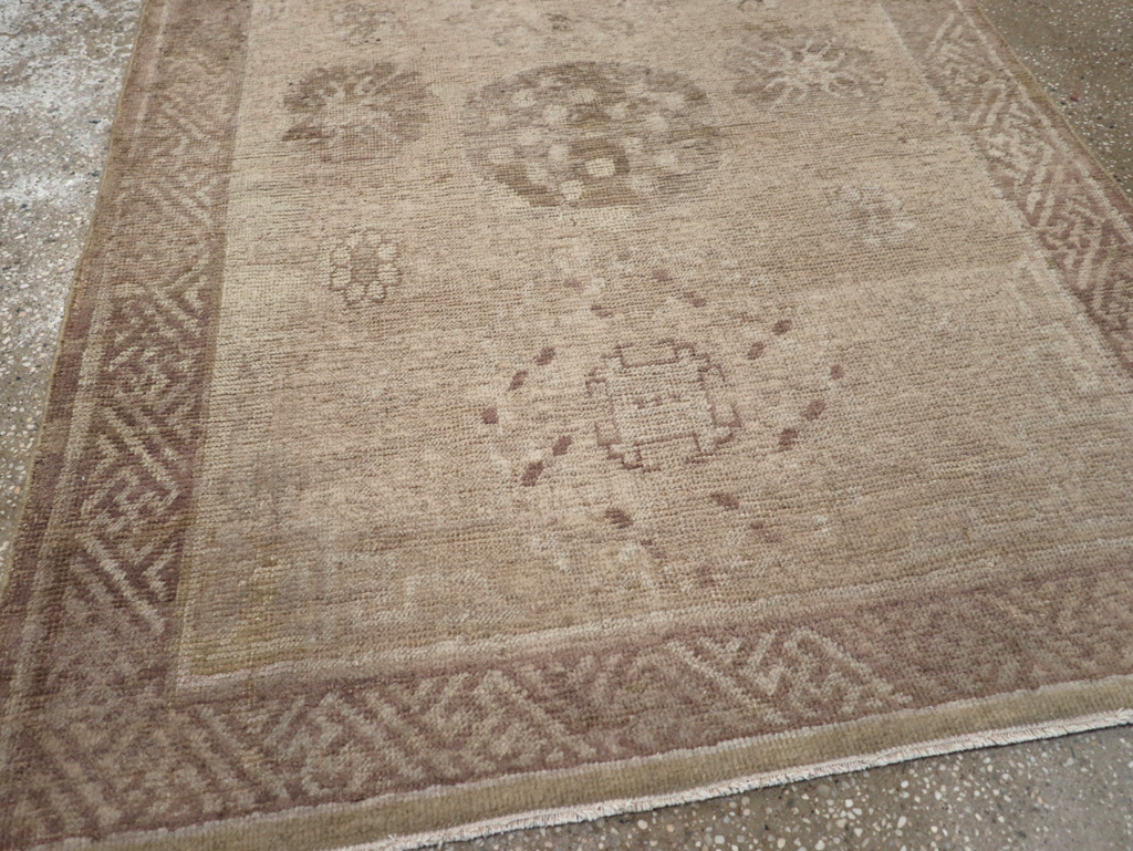 Antique East Turkestan Khotan Rug, No.15826 - Gss