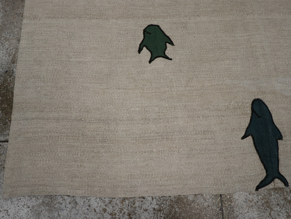 Modern Turkish Kilim, No.15842 - Gss