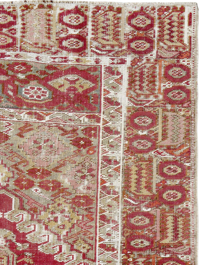 Antique Turkish Ghiordes Rug, No.15847 - Gss