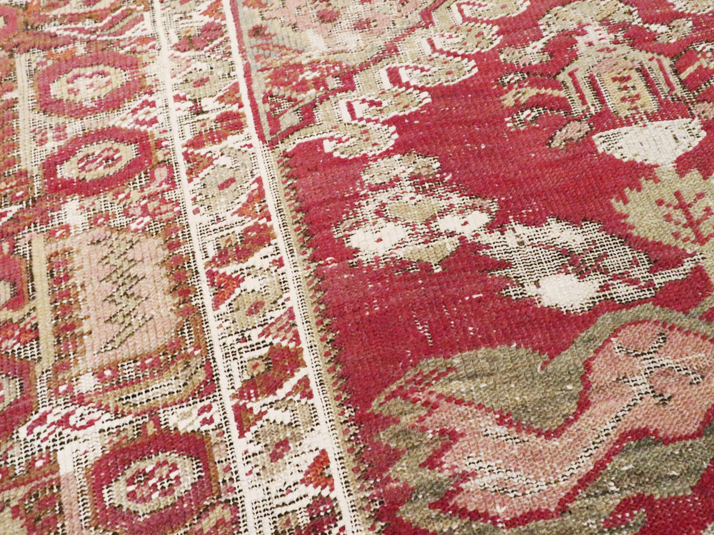 Antique Turkish Ghiordes Rug, No.15847 - Gss