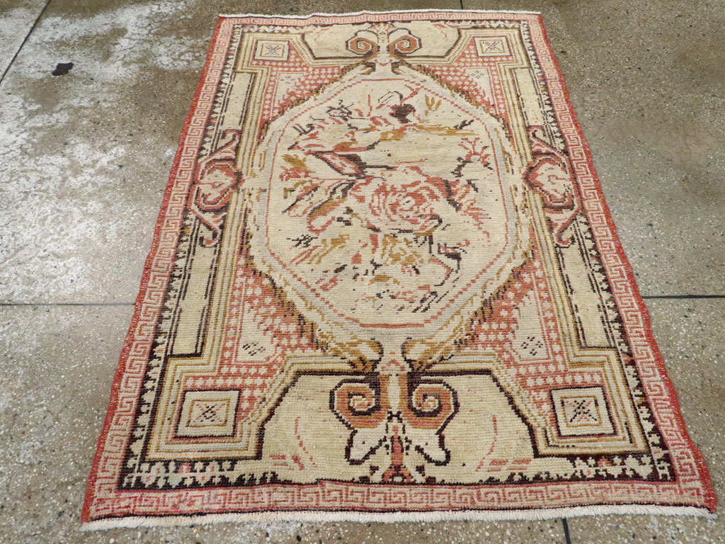 Antique Turkish Ghiordes Rug, No.15849 - Gss