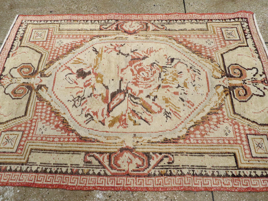 Antique Turkish Ghiordes Rug, No.15849 - Gss