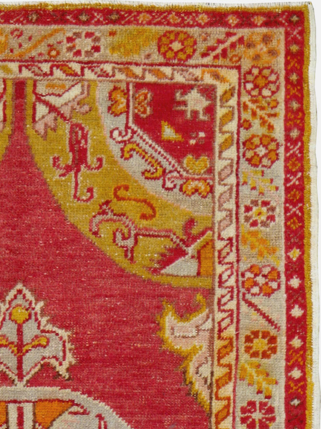 Antique Turkish Oushak Rug, No.15861 - Gss