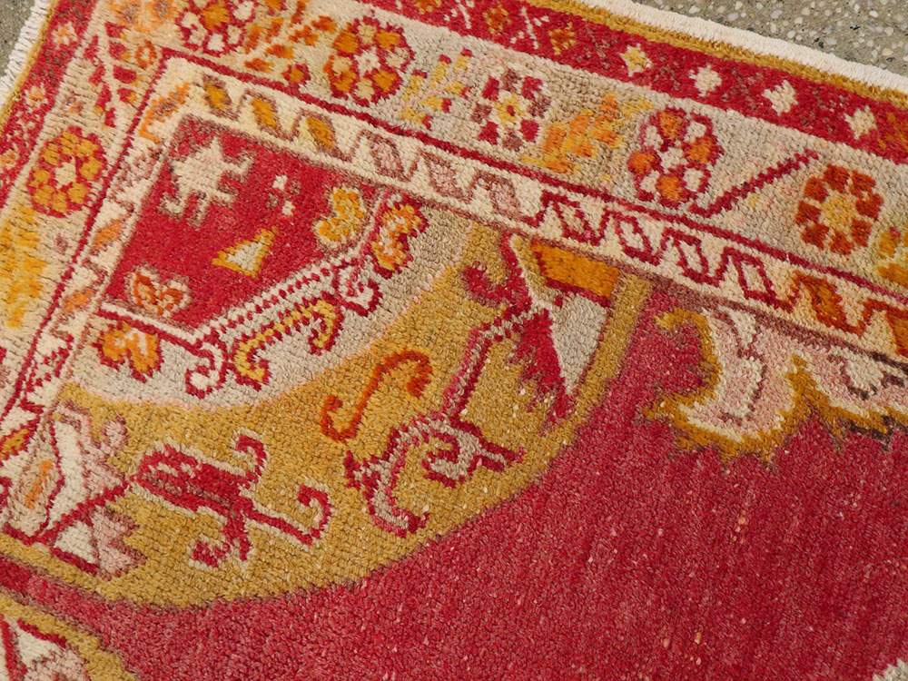 Antique Turkish Oushak Rug, No.15861 - Gss