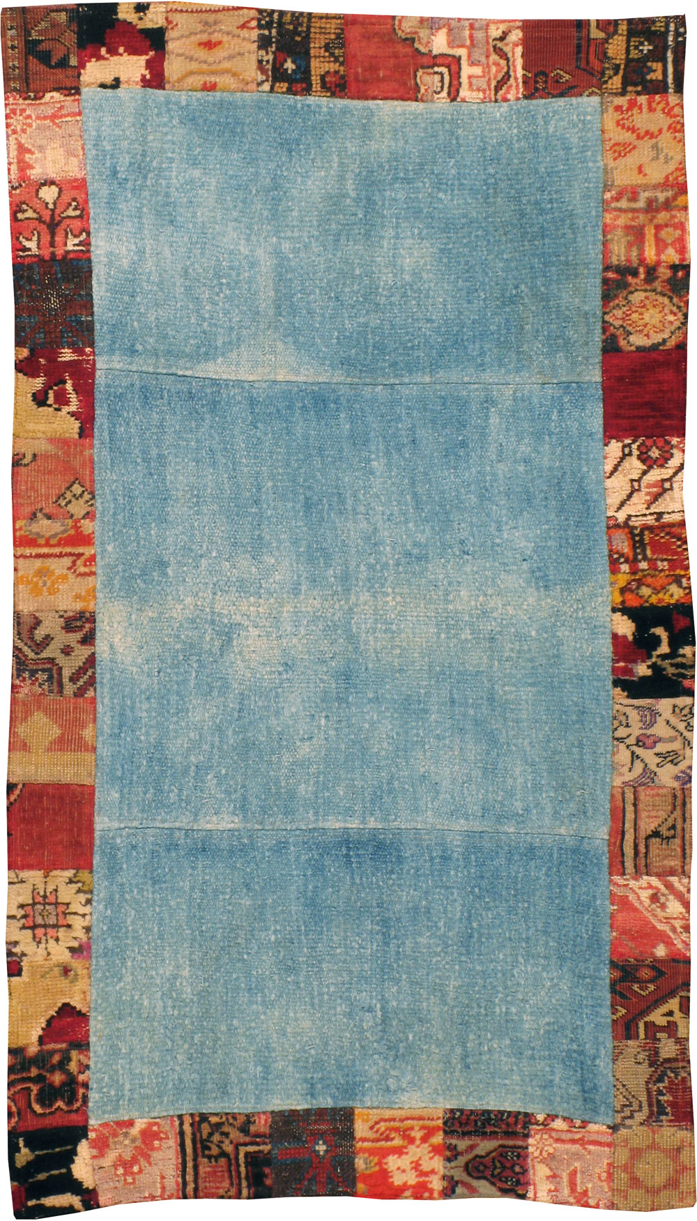 Modern Turkish Anatolian Patchwork Throw Rug, No.15872 - Gss