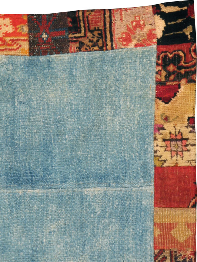 Modern Turkish Anatolian Patchwork Throw Rug, No.15872 - Gss