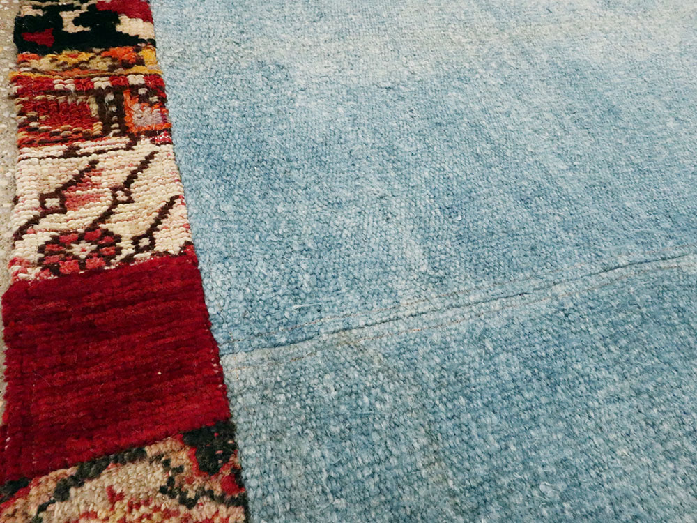 Modern Turkish Anatolian Patchwork Throw Rug, No.15872 - Gss
