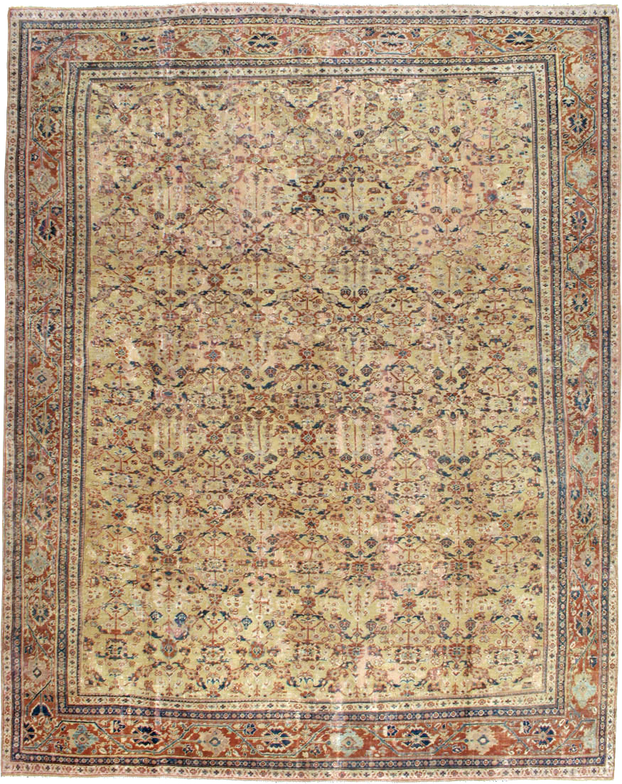 Antique Persian Mahal Carpet, No.15894 - Gss