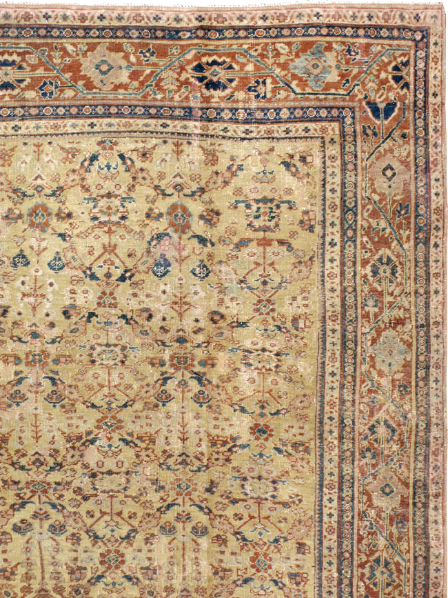 Antique Persian Mahal Carpet, No.15894 - Gss