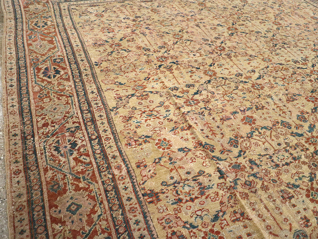 Antique Persian Mahal Carpet, No.15894 - Gss
