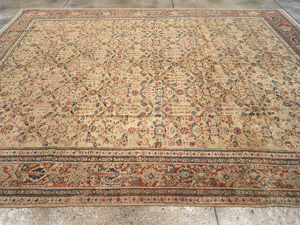 Antique Persian Mahal Carpet, No.15894 - Gss