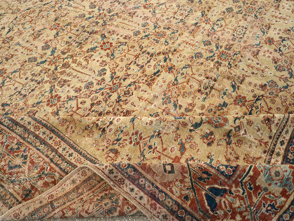 Antique Persian Mahal Carpet, No.15894 - Gss