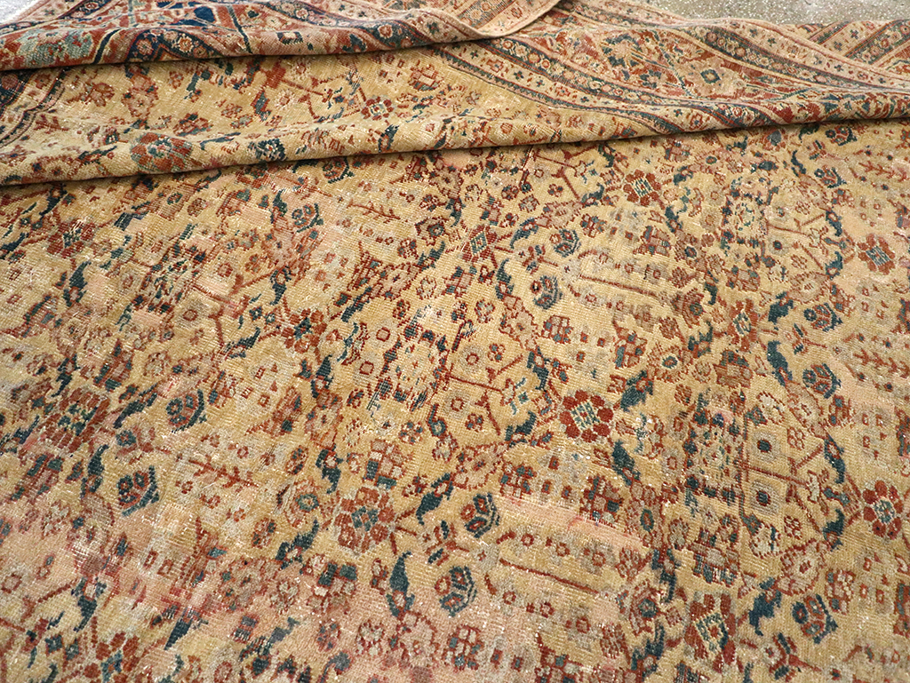 Antique Persian Mahal Carpet, No.15894 - Gss