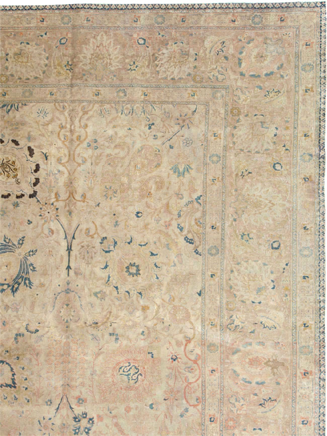 Antique Persian Tabriz Carpet, No.15895 - Gss