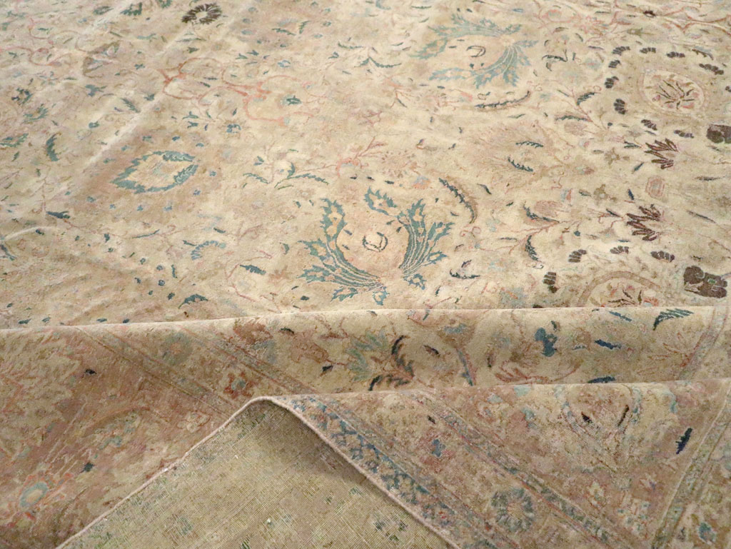 Antique Persian Tabriz Carpet, No.15895 - Gss