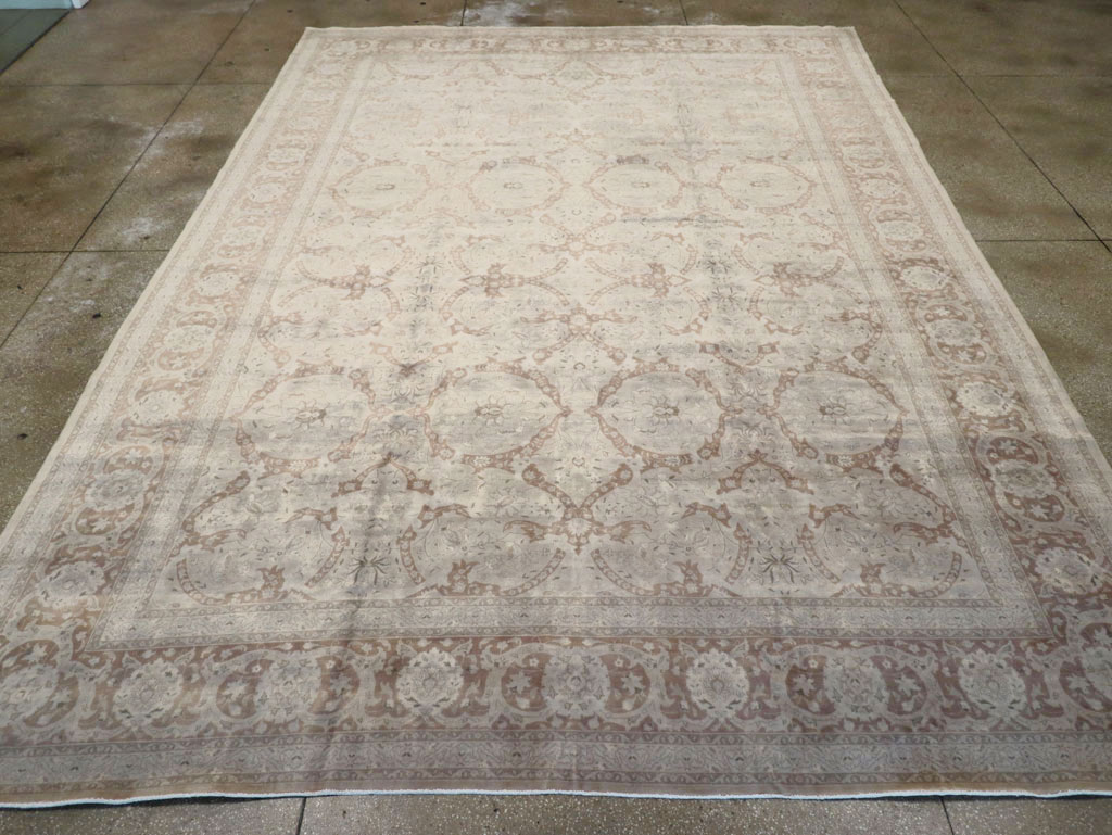 Antique Persian Tabriz Carpet, No.15897 - Gss