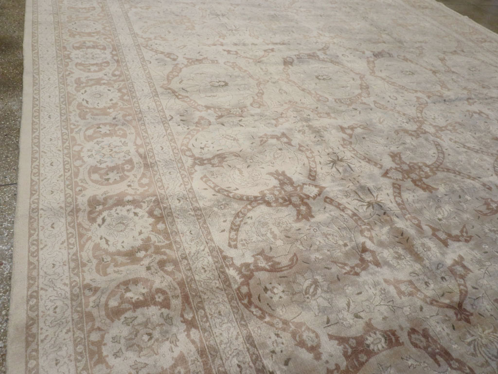 Antique Persian Tabriz Carpet, No.15897 - Gss