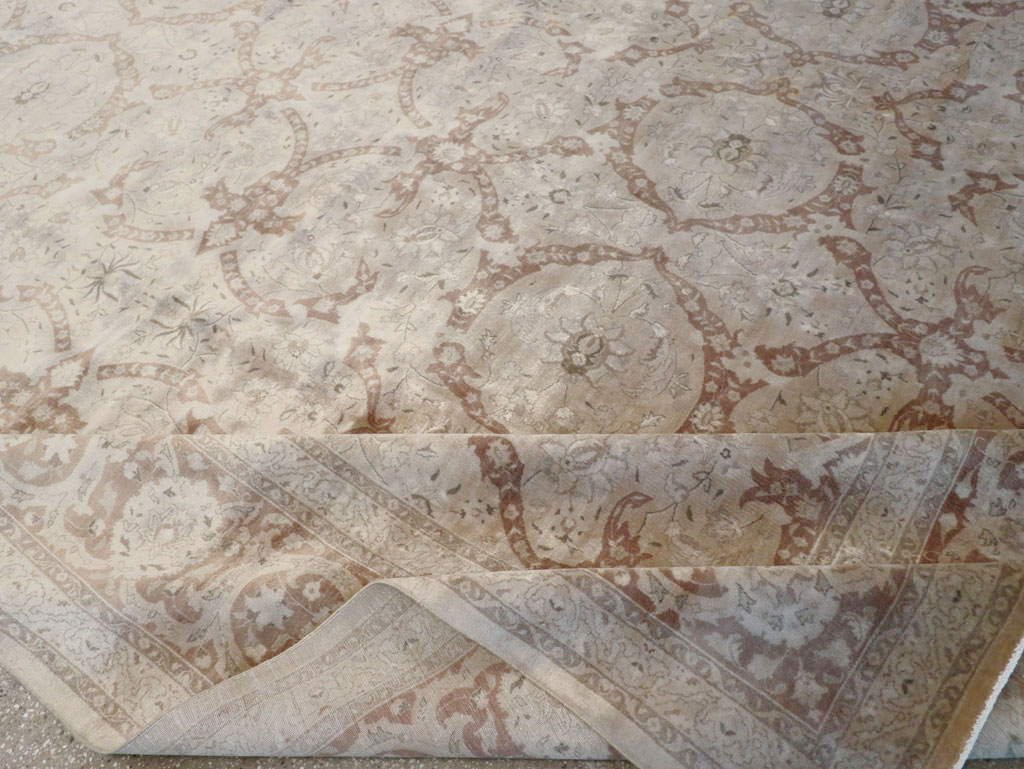 Antique Persian Tabriz Carpet, No.15897 - Gss