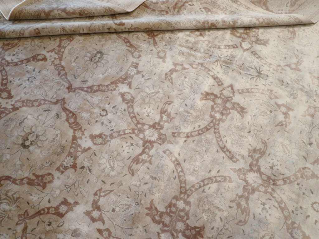 Antique Persian Tabriz Carpet, No.15897 - Gss