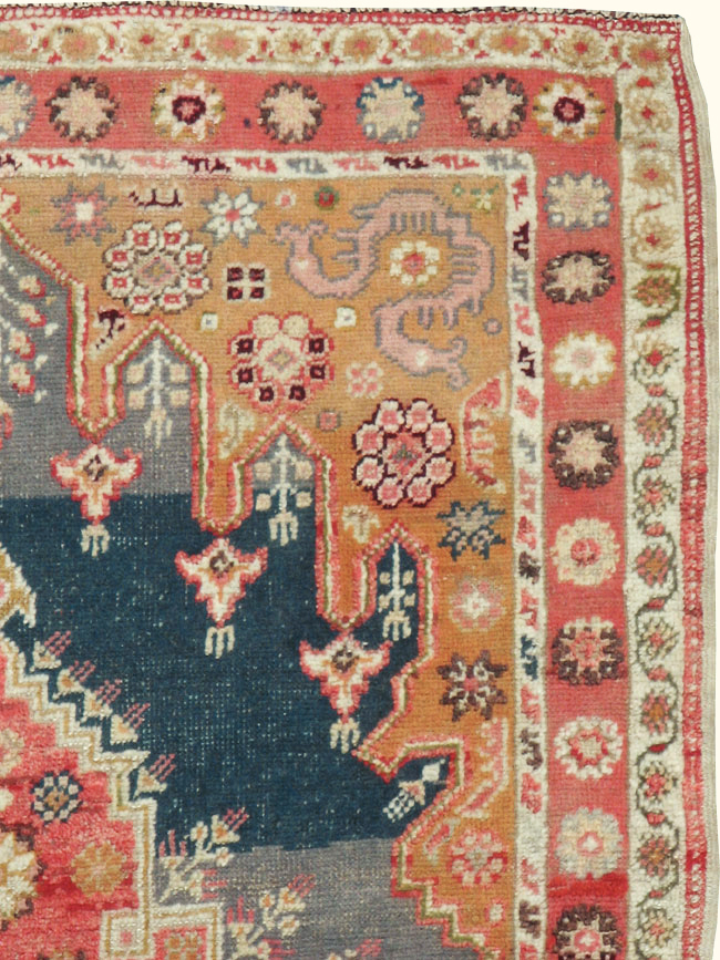 Antique Turkish Oushak Rug, No.15909 - Gss